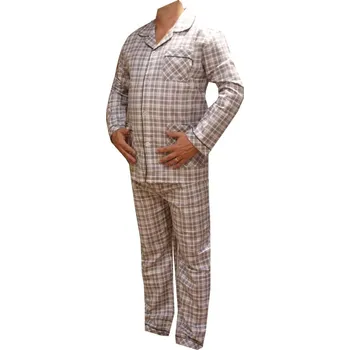 Pánské pyžamo xcena Teplé pyžamo flanelové nový typ Velikost: XXXL