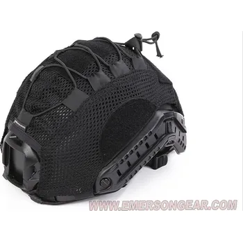 Airsoft EmersonGear Hybridní potah na helmu FAST AG styl OPS-CORE - černá