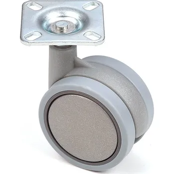Pojezdové kolečko Strong Kolečko 60 mm otočné měkčené šedé