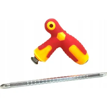 Šroubovák Pronett SM3108 Úhlový šroubovák 2v1 - plochý / křížový