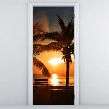 Fototapeta LuxusniObrazy.cz Fototapeta na dveře - Výhled na moře