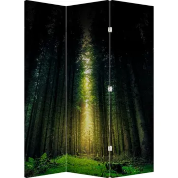 Paraván LuxusniObrazy.cz Paraván - Temný les