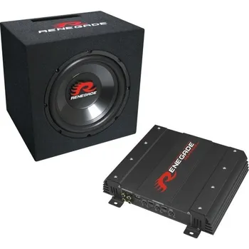 Auto Hi-Fi RENEGADE RBK550 subwoofer se zesilovačem ( Sada Renegade Subwoofer RXV1000 Zesilovač Renagade REN550S )