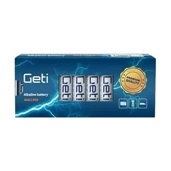 Článková baterie Baterie AAA (LR03) alkalická Geti 1,5V (10 kusů)