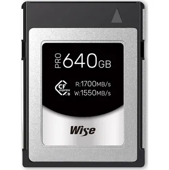Paměťová karta Wise CFexpress Type B PRO 640GB