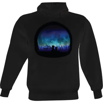 Pánská mikina Pánská mikina s kapucí s potiskem Malý princ pánské