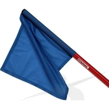 Vlajka Polanik Modrá vlajka ze syntetické tkaniny - lakovaná hliníková trubka OFB-60