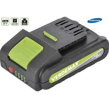 Dílna VeGA Li-ion baterie 20V-2,5 Ah Verdemax