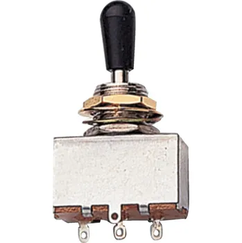 Partsland Vypínač Toggle SwitchesČerný knoflík 14444