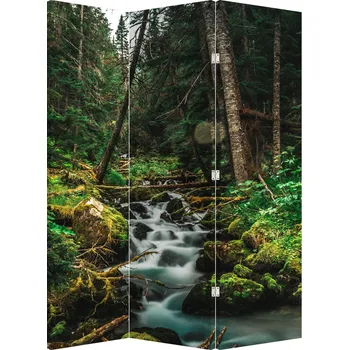Paraván LuxusniObrazy.cz Paraván - Potok v lese