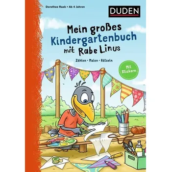 První čtění Mein großes Kindergartenbuch mit Rabe Linus - Raab, Dorothee