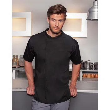 Gastro oděv Karlowsky Kuchařská košile Basic Short Sleeve Velikost: 4XL, Barva: černá
