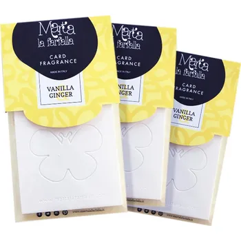 Vůně do auta Marta by Fra Ber Marta Vanilla&Ginger - vonná karta
