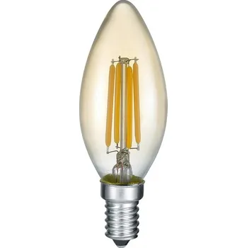 Žárovka Trio 989-4790 LED žárovka Kerze 1x4W | E14 | 400lm | 2700K - jantarová + Žárovka zdarma + K nákupu nad 3000 Kč dárek zdarma