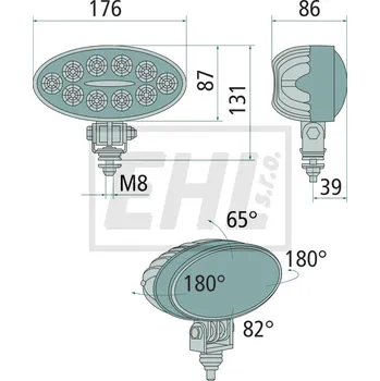 Pracovní světlo LED dioda pracovního světla 70799264