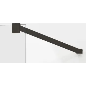 Upevňovací rameno ke sprchové zástěně MEXEN KIOTO - na 8 mm sklo - BLACK