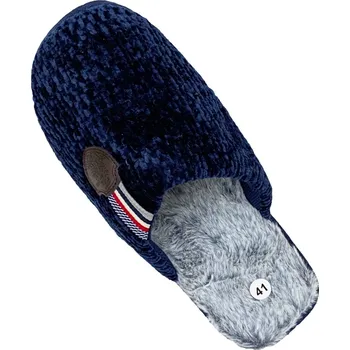 Pánské pantofle GiNo Pánská domácí obuv Barva: Modrá, Velikost: 42