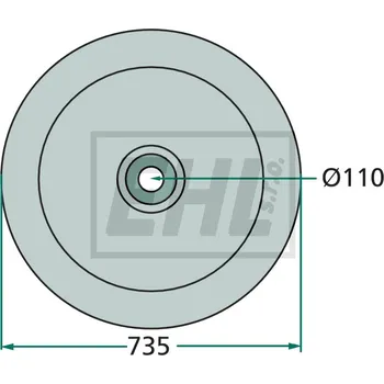 Talíř Kluzný talíř 647GT-062F