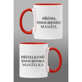 Hrnky pro zamilované Vztah Barva: Červená