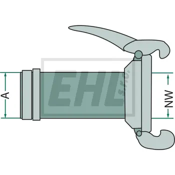 Zahradní hadice Díl M 4050220582