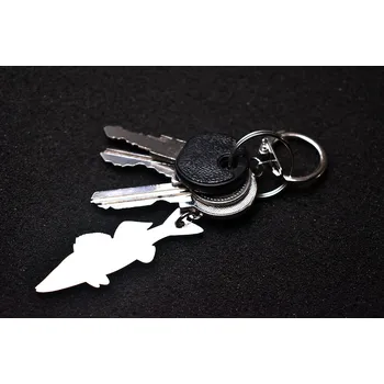 MojePřívlač.cz Rybářský přívěšek na klíče Candát