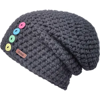 Čepice Doke Háčkovaná čepice BC Dark uni