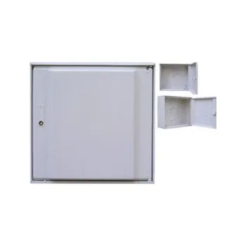 Šatní skříň Plynoměrová skříň S300 536x525x231 (plastová bez rámu) Mecelec