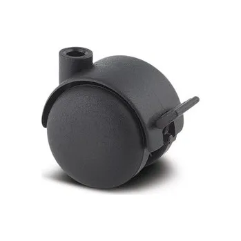 Pojezdové kolečko Lumina TENTE - Lumina TENTE Kolečko nábytkové 50mm, s brzdou, otvor pro čep, A525POI050L51-8 - Kolečko nábytkové - 50mm, s brzdou, otvor pro čep, A525POI050L51-8