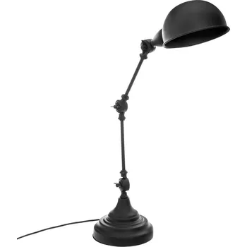 Stojací lampa Atmosphera Lampa na psací stůl BASALT, kovová, 55 cm, černá