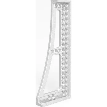 Úhloměr SIEGMUND [2-160138] Upínací úhelník- doraz 500 GK hliník-titan levý