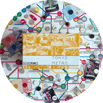 Desková hra Jordan Draper Games Tokyo Metro - EN