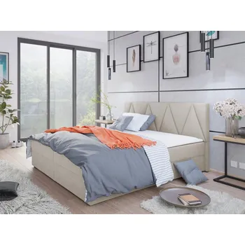 Nábytek Kontinentálni postel Derisio 3, Rozměr postele: 140x200, Potah: Rico 01 MIRJAN 5903211085642