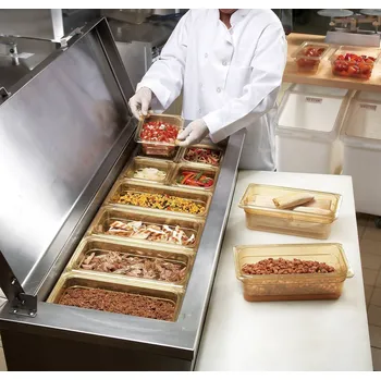 CAMBRO GN 1/9 PRO VYHŘÍVANÁ ZAŘÍZENÍ 176 x 108 MM, HL. 65 MM - 150 MM