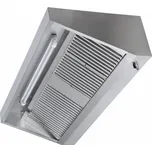 Digestoř nástěnná nerezová 100x80x45 cm včetně osvětlení a tukových filtrů