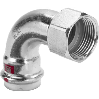 Fitinka přechodový oblouk 90° prestabo 12x3/8" vnitřní závit Viega m.1114.5