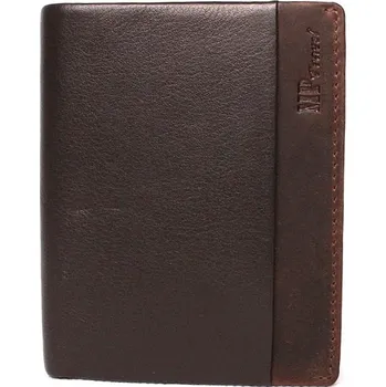 Peněženka Kvalitní malá tmavěhnědá kožená peněženka Marta Ponti no. B293R + RFID
