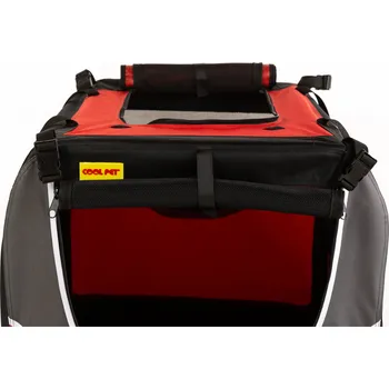 přepravka pro zvíře Kennelka červená skládací COOL PET original: L 70*52*52cm