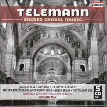 Zahraniční hudba 5CD Georg Philipp Telemann: Geistliche Chorwerke 2018