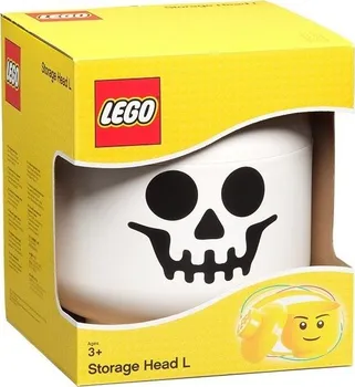 LEGO Box hlava kostlivec L
