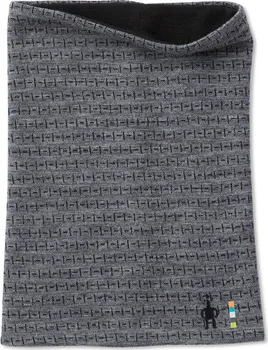 Nákrčník Smartwool Merino 250 Reversible Pattern Neck Medium Gray Tick Stitch