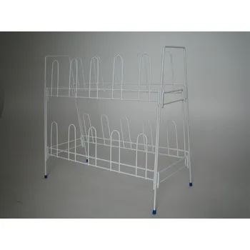 Rohožka Benco Stojan na boty kovový 10 párů, botník