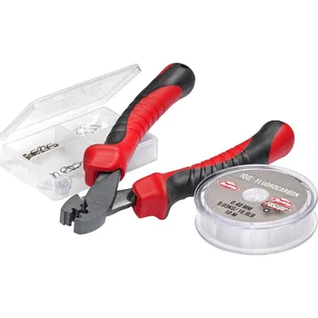 BERKLEY Sada Berkley Fusion19 Leader Kit Fluorocarbon Candát/Okoun