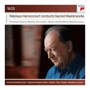 Hudba 16CD Johann Sebastian Bach: Nikolaus Harnoncourt Conducts Sacred Masterworks 2020