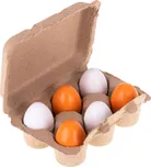 KiK KX7273 dřevěné vajíčka v krabičce 6…