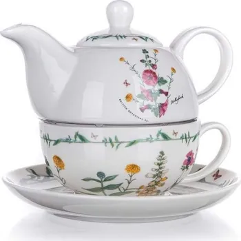 Čajová souprava Banquet Čajová konvice se šálkem 400 ml, Spring