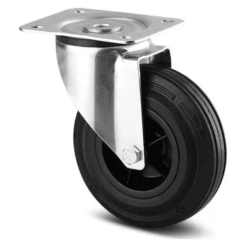 Pojezdové kolečko Alpha TENTE Kolečko pro lehká transportní zařízení 80mm, otočné, plotýnka, 3370PVR080P62