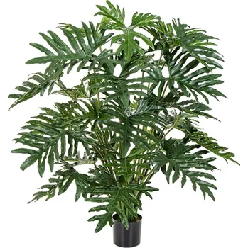 umělá květina Umělý Philodendron Bush 30 listů 125cm + doprava zdarma
