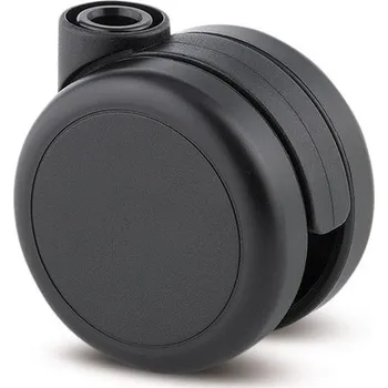 Pojezdové kolečko Stylea TENTE Kolečko nábytkové 65mm, otočné, otvor pro čep, 5920UOI065L51-10 DOM23