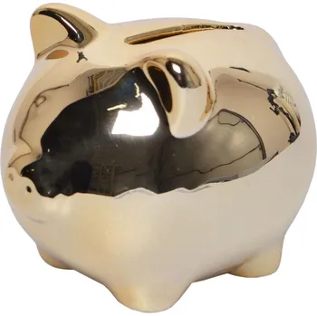 Pokladnička Pokladnička prasátko zlaté XS