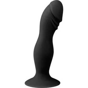 Anální kolík Dildo EasyToys SILICONE PLEASER black | EasyToys